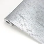 Brewster Home Fashions Luster Silver Distressed Texture Wallpaper - SKU 2927-20301