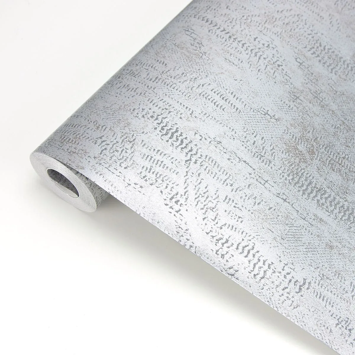 Brewster Home Fashions Luster Silver Distressed Texture Wallpaper - SKU 2927-20301