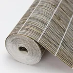 Brewster Home Fashions Luz Brown Faux Grasscloth Wallpaper - SKU 2984-70018