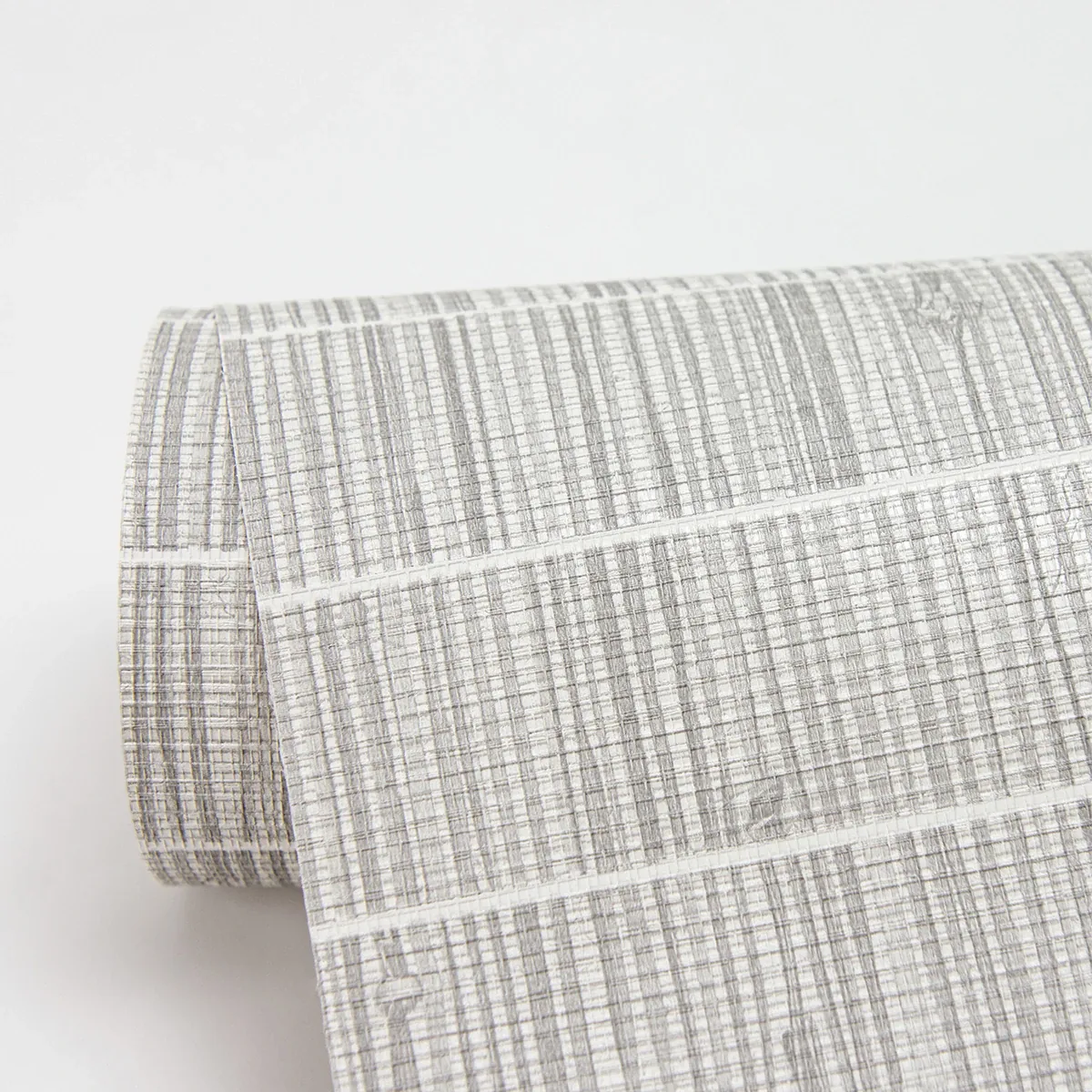 Brewster Home Fashions Luz Grey Faux Grasscloth Wallpaper | Wallpaper Twins Brewster Home Fashions Luz Grey Faux Grasscloth Wallpaper - SKU 2984-70008