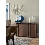 Brewster Home Fashions Luz Taupe Faux Grasscloth Wallpaper - SKU 2984-70007