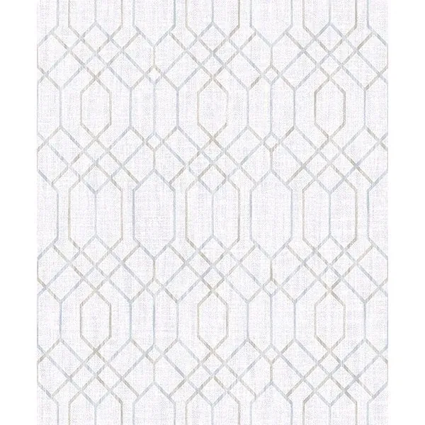 Brewster Home Fashions Lyla Grey Trellis Wallpaper - SKU 2838-AW87732