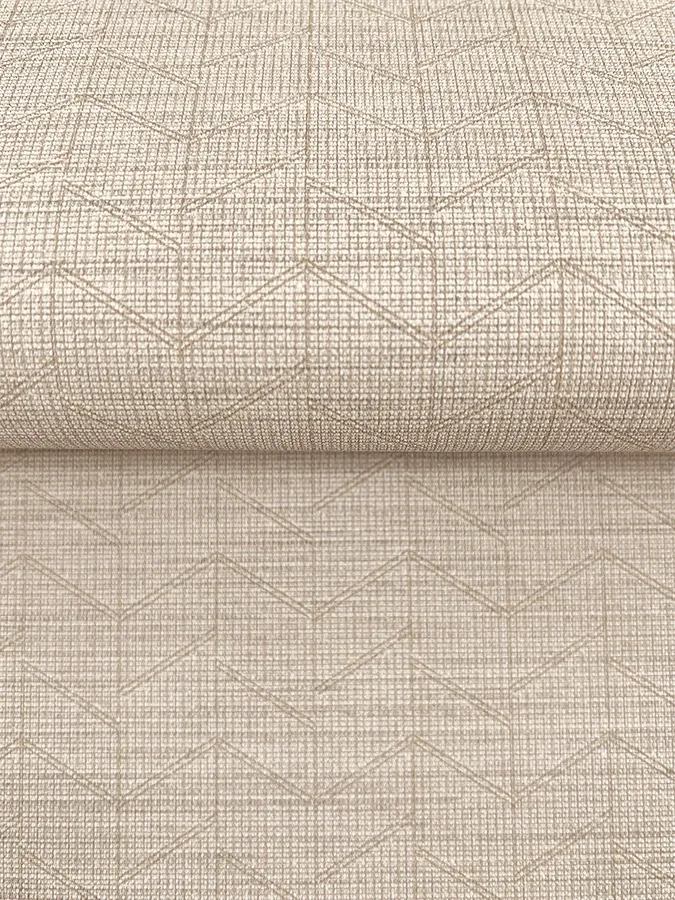 Brewster Home Fashions Magnitude Beige Chevron Wallpaper - SKU 4178-4441