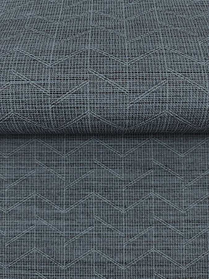 Brewster Home Fashions Magnitude Denim Chevron Wallpaper - SKU 4178-4445