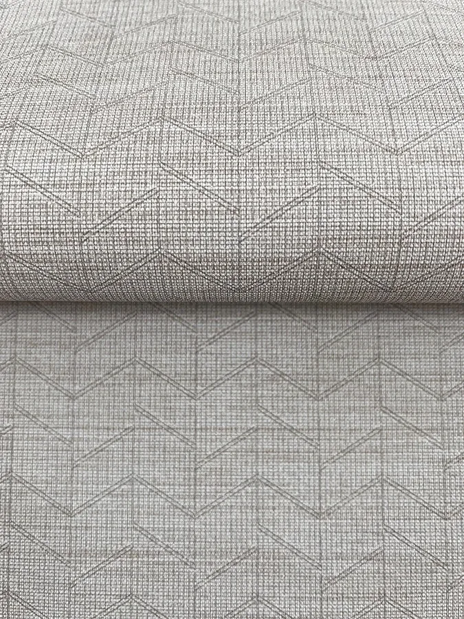 Brewster Home Fashions Magnitude Pewter Chevron Wallpaper - SKU 4178-4440