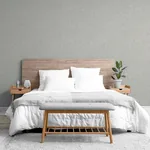 Brewster Home Fashions Maisie Light Grey Linen Wallpaper - SKU AH676006