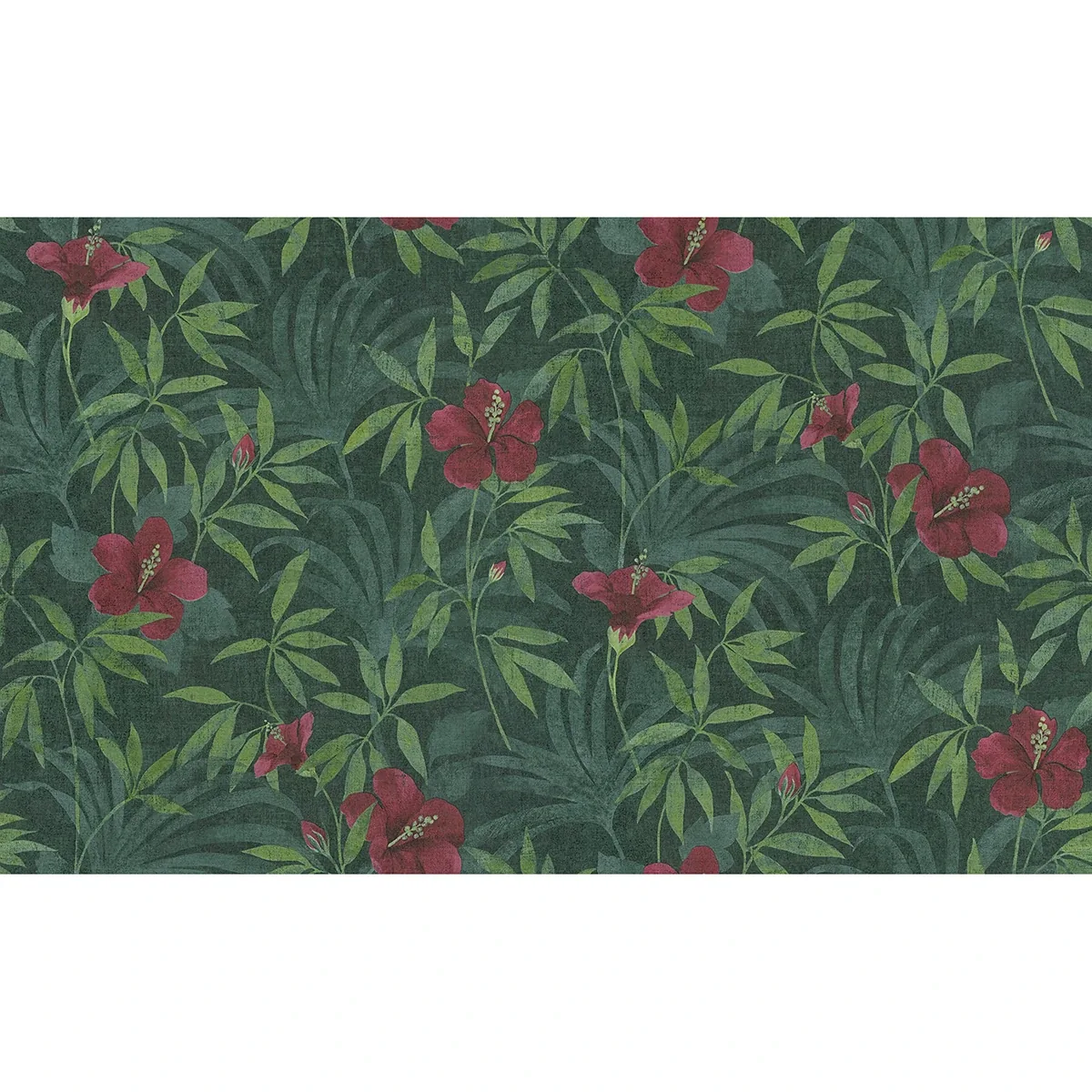 4044-38028-1 | Malecon Green Floral Wallpaper