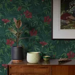 Brewster Home Fashions Malecon Green Floral Wallpaper | Wallpaper Twins Brewster Home Fashions Malecon Green Floral Wallpaper - SKU 4044-38028-1