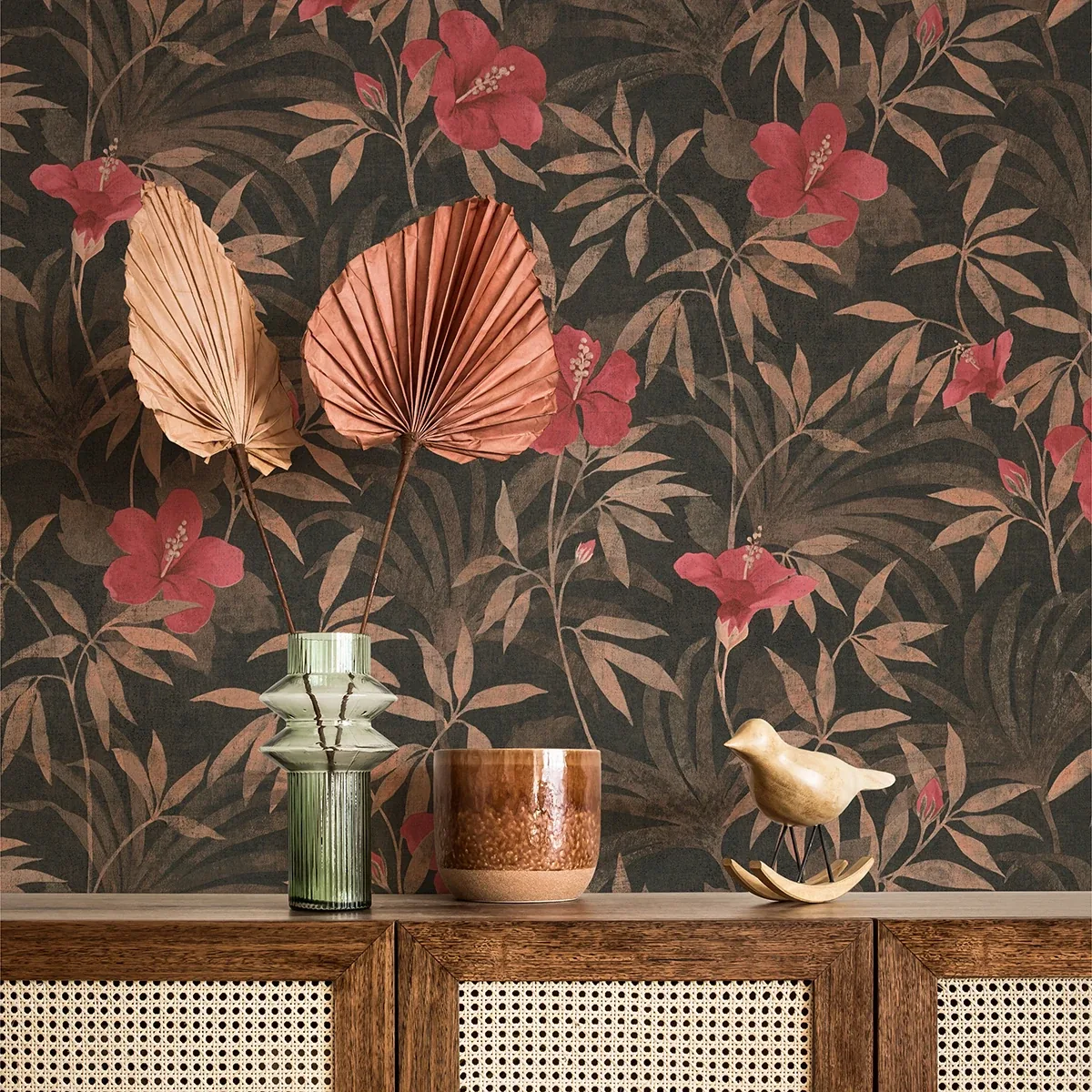 Brewster Home Fashions Malecon Multicolor Floral Wallpaper - SKU 4044-38028-3