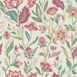 Brewster Home Fashions Mallory Pink Vivid Floral Wallpaper | Wallpaper Twins Brewster Home Fashions Mallory Pink Vivid Floral Wallpaper - SKU AH100382AH