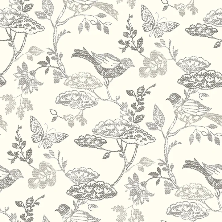 Brewster Home Fashions Malmo Black Trail Wallpaper - SKU 3125-72319