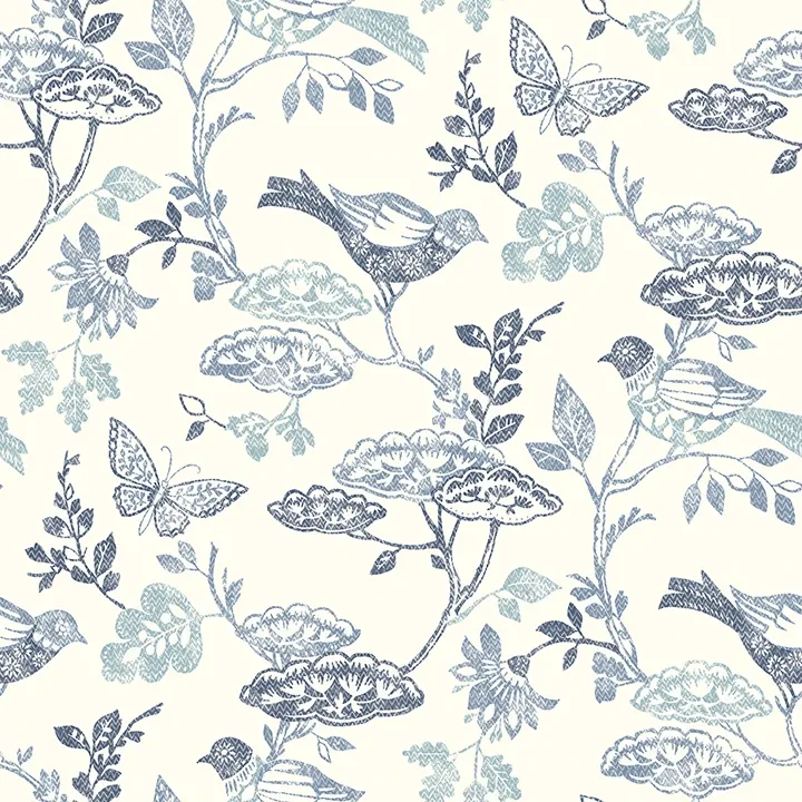 3125-72316 | Malmo Blue Trail Wallpaper