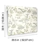 Brewster Home Fashions Malmo Green Trail Wallpaper | Wallpaper Twins Brewster Home Fashions Malmo Green Trail Wallpaper - SKU 3125-72315