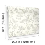 Brewster Home Fashions Malmo Grey Trail Wallpaper | Wallpaper Twins Brewster Home Fashions Malmo Grey Trail Wallpaper - SKU 3125-72317
