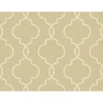 Brewster Home Fashions Malo Wheat Sisal Ogee Wallpaper - SKU 2765-BW40507