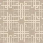 Brewster Home Fashions Mana Beige Trellis Wallpaper - SKU 4035-409246