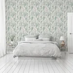 Brewster Home Fashions Manami Green Wisteria Wallpaper | Wallpaper Twins Brewster Home Fashions Manami Green Wisteria Wallpaper - SKU AH907005