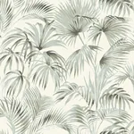 Brewster Home Fashions Manaus Aqua Palm Frond Wallpaper - SKU 4071-71015