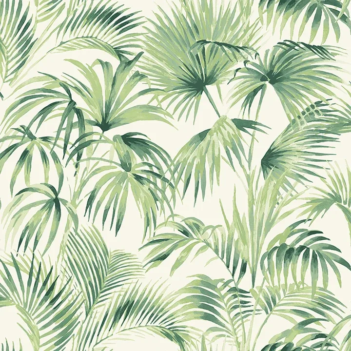 4071-71014 | Manaus Green Palm Frond Wallpaper