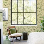 Brewster Home Fashions Manaus Peach Palm Frond Wallpaper | Wallpaper Twins Brewster Home Fashions Manaus Peach Palm Frond Wallpaper - SKU 4071-71017