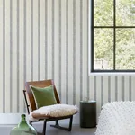 Brewster Home Fashions Mandevilla Black Vine Stripe Wallpaper | Wallpaper Twins Brewster Home Fashions Mandevilla Black Vine Stripe Wallpaper - SKU 4148-27426