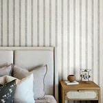 Brewster Home Fashions Mandevilla Black Vine Stripe Wallpaper | Wallpaper Twins Brewster Home Fashions Mandevilla Black Vine Stripe Wallpaper - SKU 4148-27426