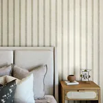 Brewster Home Fashions Mandevilla Green Vine Stripe Wallpaper | Wallpaper Twins Brewster Home Fashions Mandevilla Green Vine Stripe Wallpaper - SKU 4148-27429