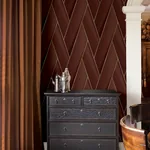 Brewster Home Fashions Manfred Ruby Modern Herringbone Wallpaper | Wallpaper Twins Brewster Home Fashions Manfred Ruby Modern Herringbone Wallpaper - SKU 4041-34810