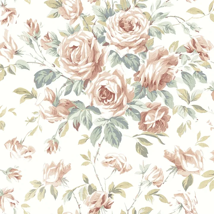 4072-70022 | Manon Blush Rose Stitch Wallpaper