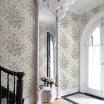 Brewster Home Fashions Manon Blush Rose Stitch Wallpaper | Wallpaper Twins Brewster Home Fashions Manon Blush Rose Stitch Wallpaper - SKU 4072-70022