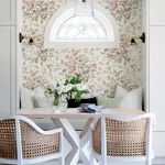 Brewster Home Fashions Manon Blush Rose Stitch Wallpaper | Wallpaper Twins Brewster Home Fashions Manon Blush Rose Stitch Wallpaper - SKU 4072-70022