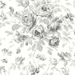 Brewster Home Fashions Manon Charcoal Rose Stitch Wallpaper | Wallpaper Twins Brewster Home Fashions Manon Charcoal Rose Stitch Wallpaper - SKU 4072-70026