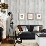 Brewster Home Fashions Mapleton Light Grey Shiplap Wallpaper - SKU 3118-642215