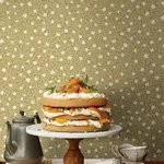 Brewster Home Fashions Marguerite Chartreuse Floral Wallpaper | Wallpaper Twins Brewster Home Fashions Marguerite Chartreuse Floral Wallpaper - SKU 316052