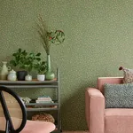 Brewster Home Fashions Marguerite Green Floral Wallpaper - SKU 316055
