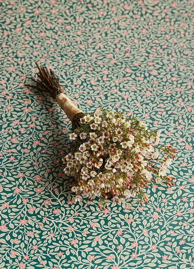 Brewster Home Fashions Marguerite Indigo Floral Wallpaper | Wallpaper Twins Brewster Home Fashions Marguerite Indigo Floral Wallpaper - SKU 316056