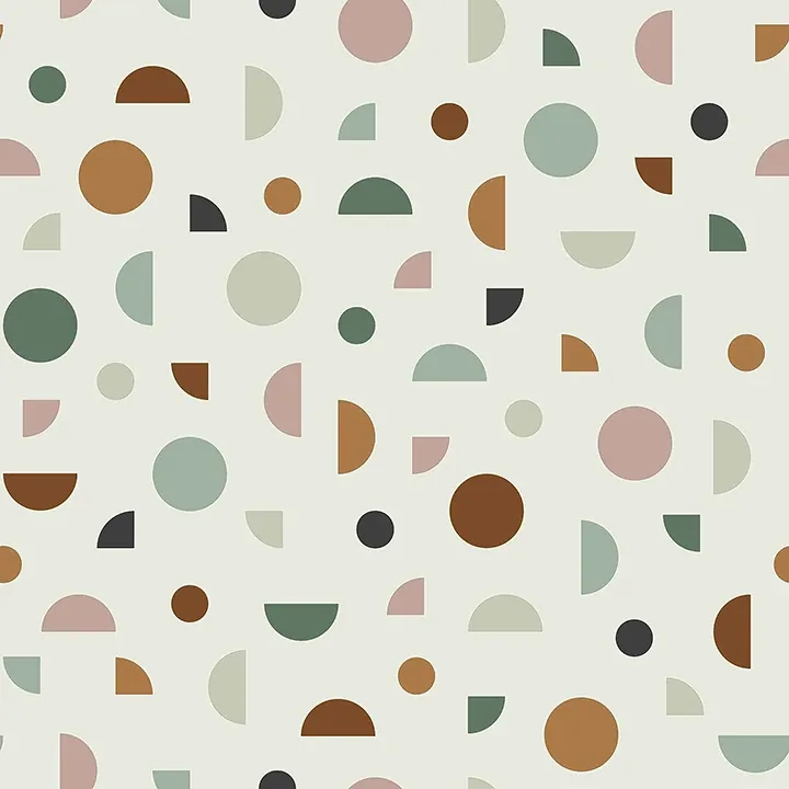 Brewster Home Fashions Marilee Multicolor Circles Wallpaper - SKU 4060-139277