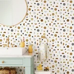 Brewster Home Fashions Marilee Neutral Circles Wallpaper | Wallpaper Twins Brewster Home Fashions Marilee Neutral Circles Wallpaper - SKU 4060-139278