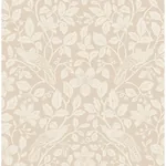 Brewster Home Fashions Marlow Beige Bird Vine Wallpaper - SKU 4164-M1817