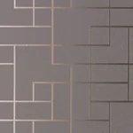 Brewster Home Fashions Mason Dark Grey Geometric Wallpaper - SKU 2927-42492
