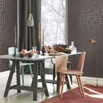 Brewster Home Fashions Mason Dark Grey Geometric Wallpaper - SKU 2927-42492