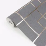 Brewster Home Fashions Mason Dark Grey Geometric Wallpaper - SKU 2927-42492