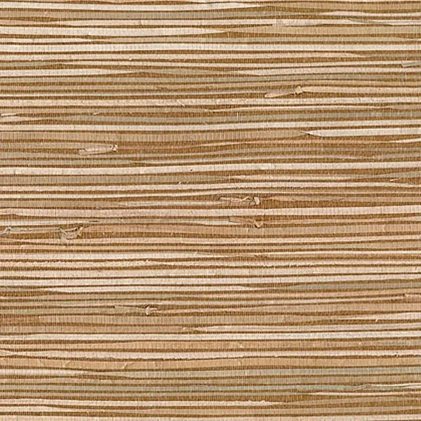Brewster Home Fashions Masuyo Light Brown Grasscloth Wallpaper - SKU 53-65620