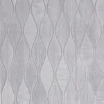 Brewster Home Fashions Mattais Silver Ogee Wallpaper | Wallpaper Twins Brewster Home Fashions Mattais Silver Ogee Wallpaper - SKU AH299001