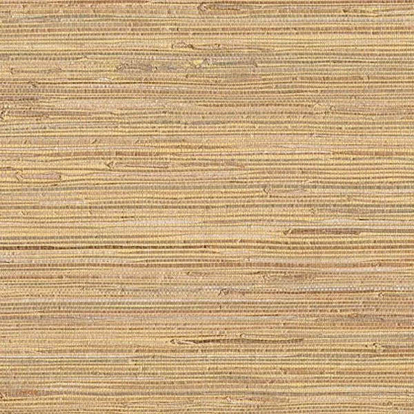 Brewster Home Fashions Mayu Taupe Grasscloth Wallpaper - SKU 53-65622