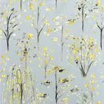 Brewster Home Fashions Mayumi Yellow Birch Grove Wallpaper - SKU AH909503