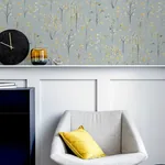 Brewster Home Fashions Mayumi Yellow Birch Grove Wallpaper - SKU AH909503