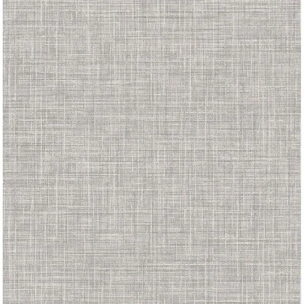 3117-24270 | Mendocino Grey Linen Wallpaper