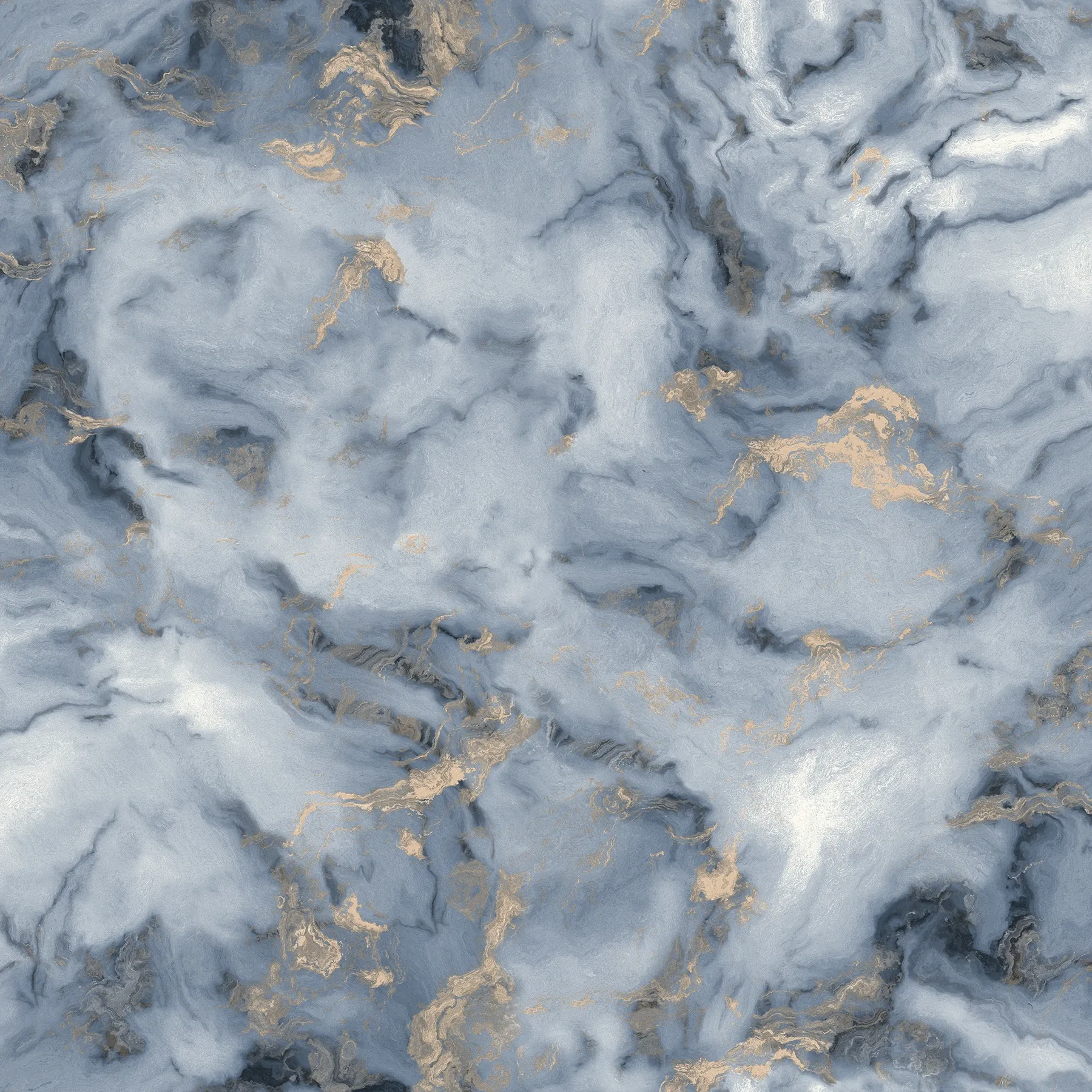 AH923000 | Merrick Navy Marble Wallpaper