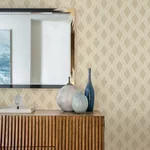 Brewster Home Fashions Mersenne Beige Geometric Wallpaper - SKU 4025-82539